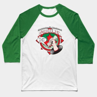 The Power Records Adventures of Auroraman Baseball T-Shirt